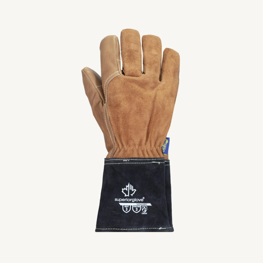 Superior Glove® Endura® 505GOBFC Welding Gloves w/ Finger Caps